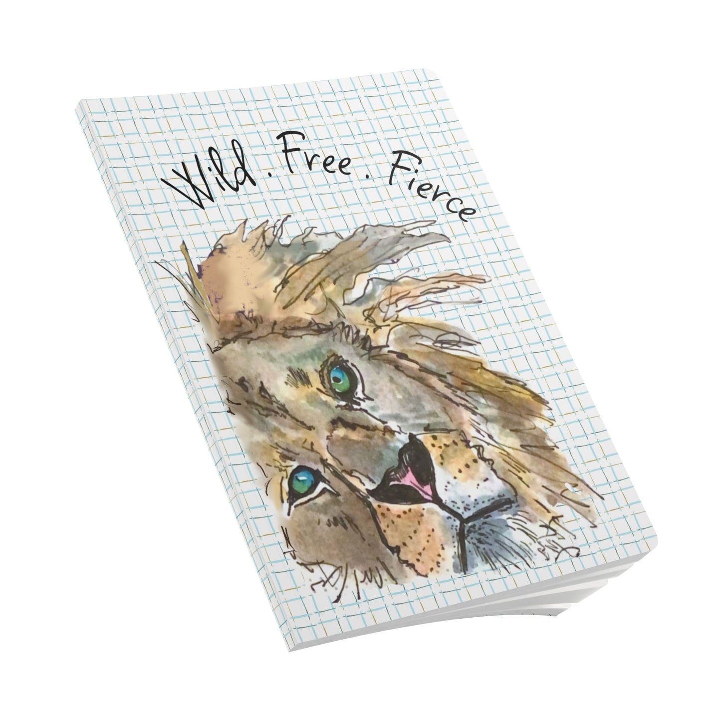 Softcover Journal  "Wild.Free.Fierce" by Janet Hoard