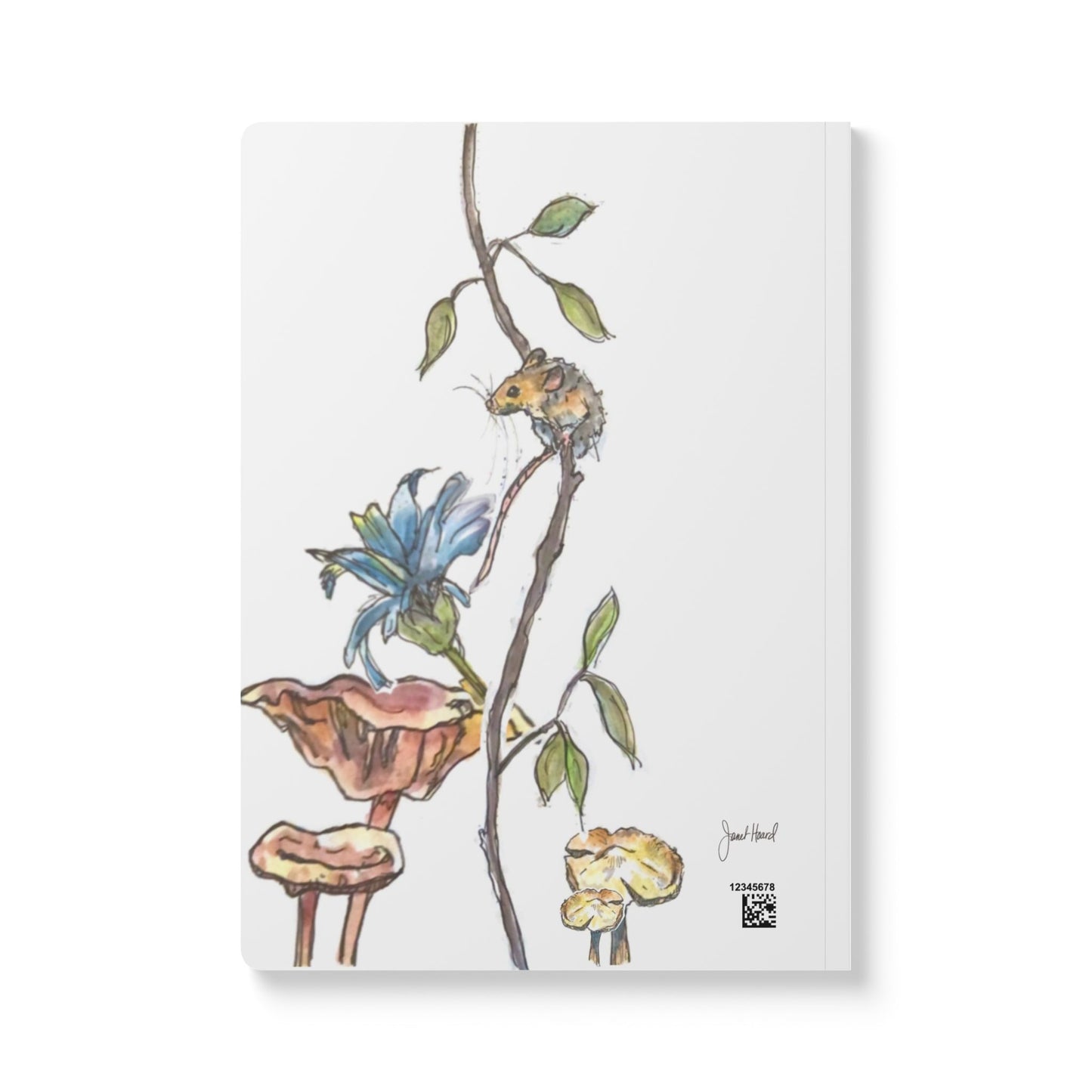 Mouse Notebook | Whimsical Cottagecore Softcover Journal