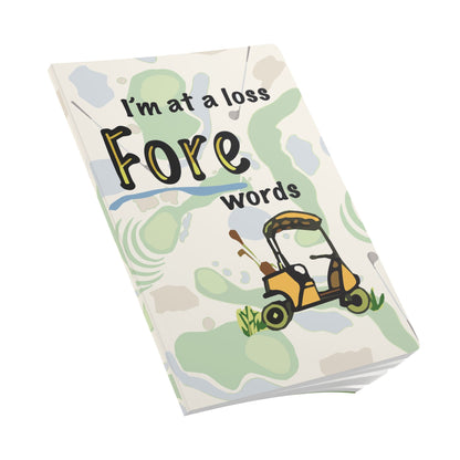 Golf Notebook | Funny Golf Softcover Journal