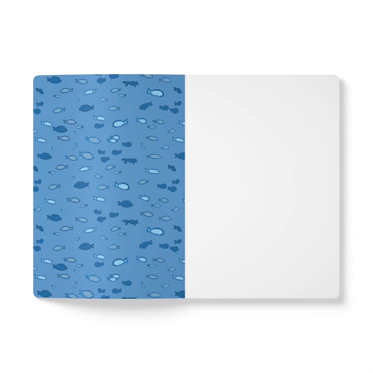 Ocean Notebook | Underwater Sea Life Softcover Journal