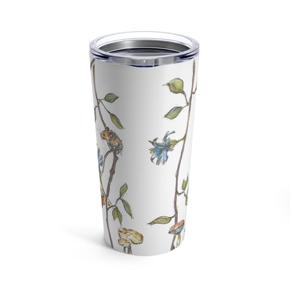 Mushroom Mice Tumbler | Whimsical Woodland 20oz Cup