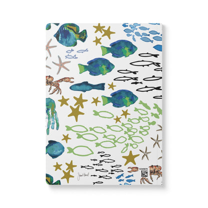 Ocean Notebook | Underwater Sea Life Softcover Journal