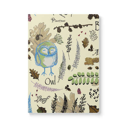 Woodland Journal | Whimsical Nature Softcover Notebook