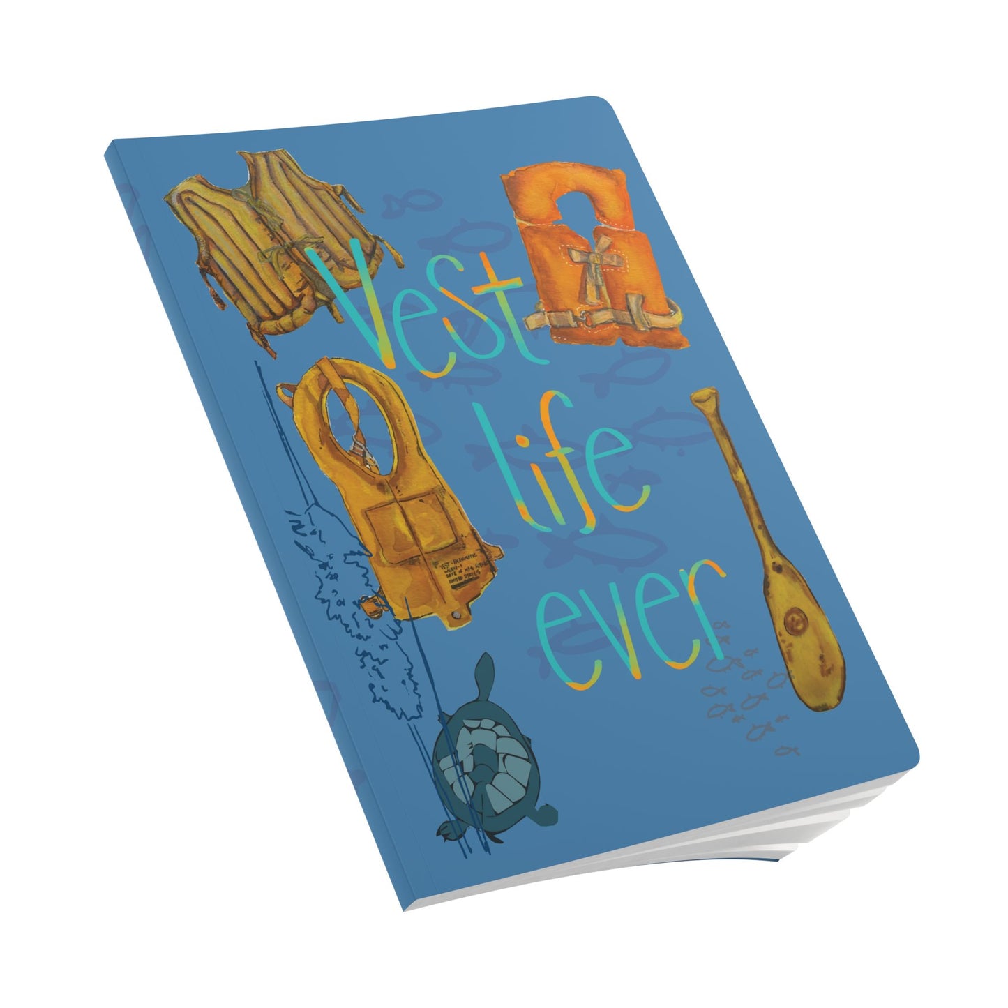 Lake Notebook | Fishing Lake Life Softcover Journal
