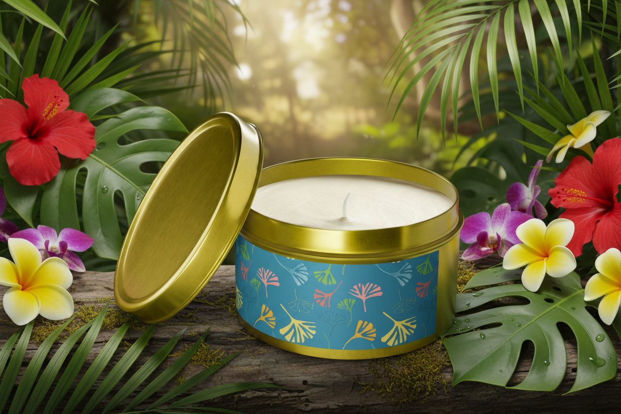 Mango Coconut Candle | Tropical Soy Wax Candle