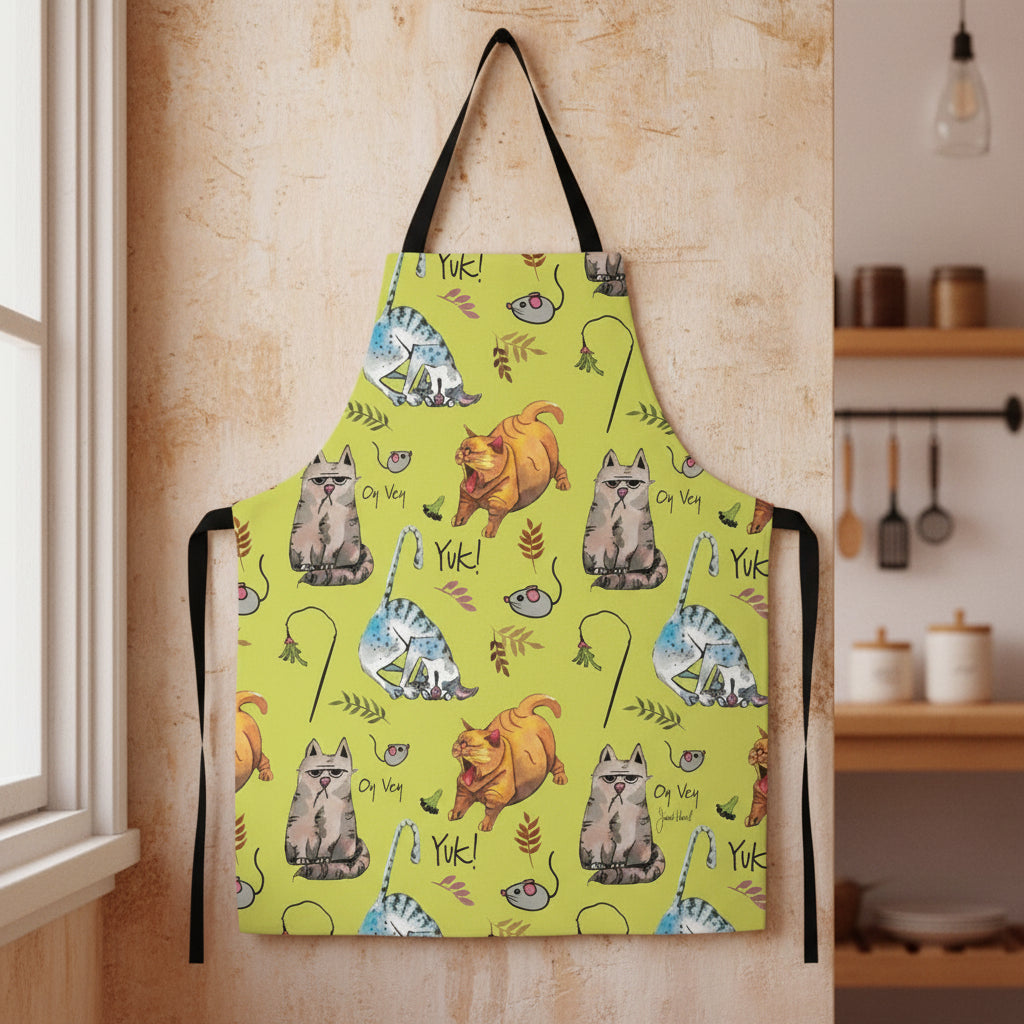 Cat Apron | Crumble Cats Cute Cooking Kitchen Apron