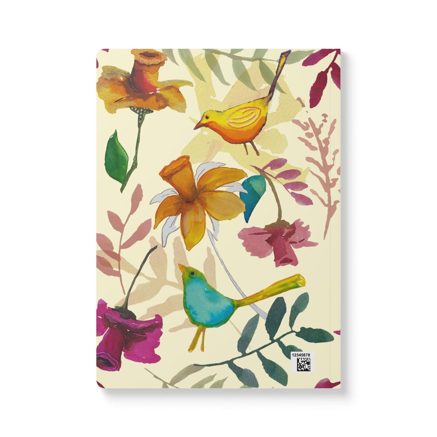 Softcover Journal "Feather & Bloom" by Janet Hoard