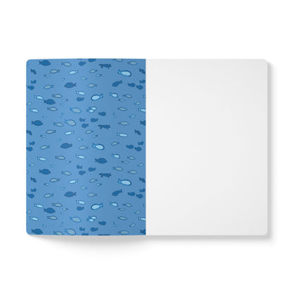 Ocean Notebook | Underwater Sea Life Softcover Journal