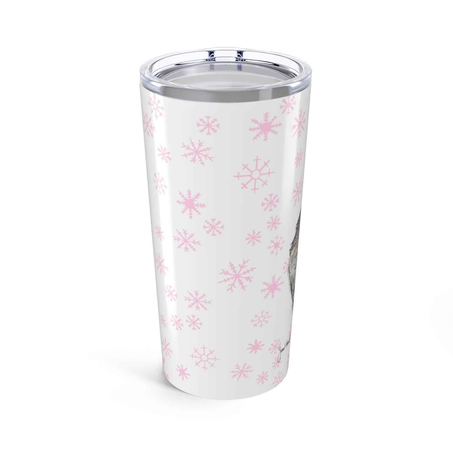 Tumbler 20 oz "Snow Day Snooze" by Janet Hoard