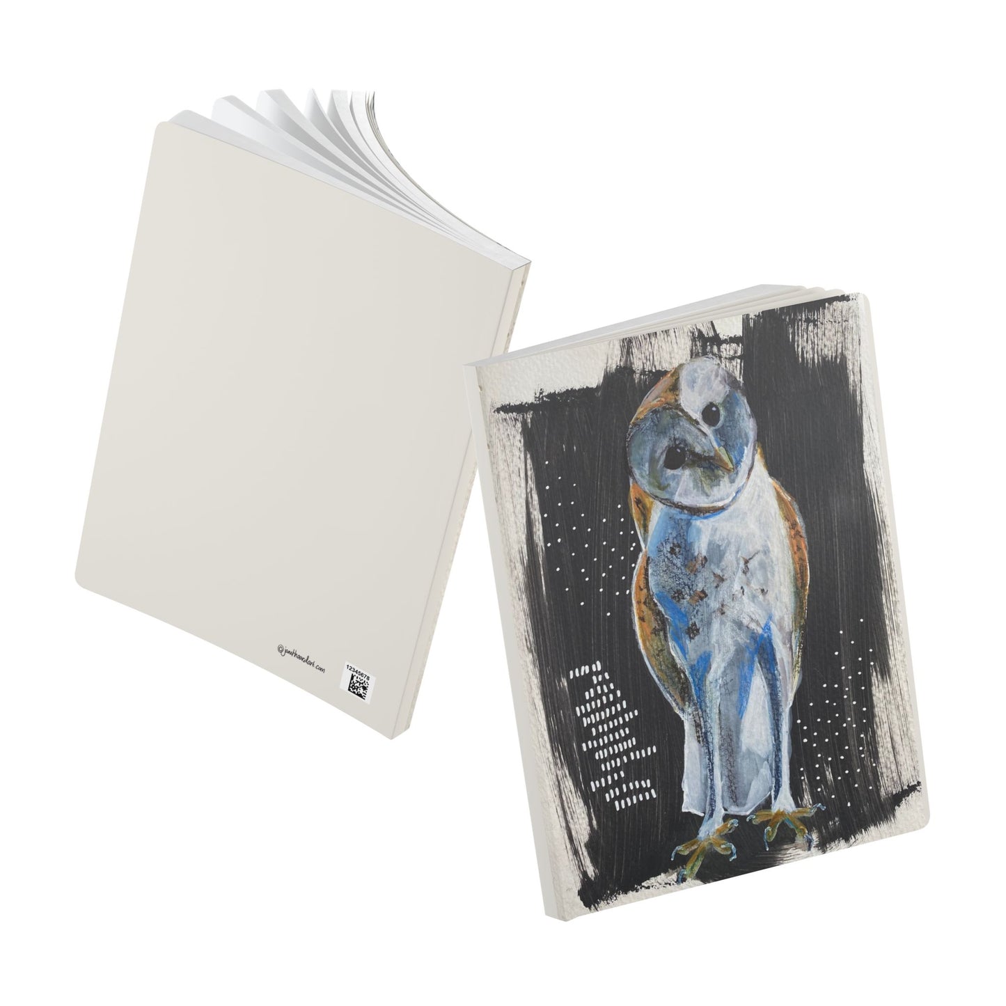 Owl Journal | Whimsical Bird Softcover Notebook