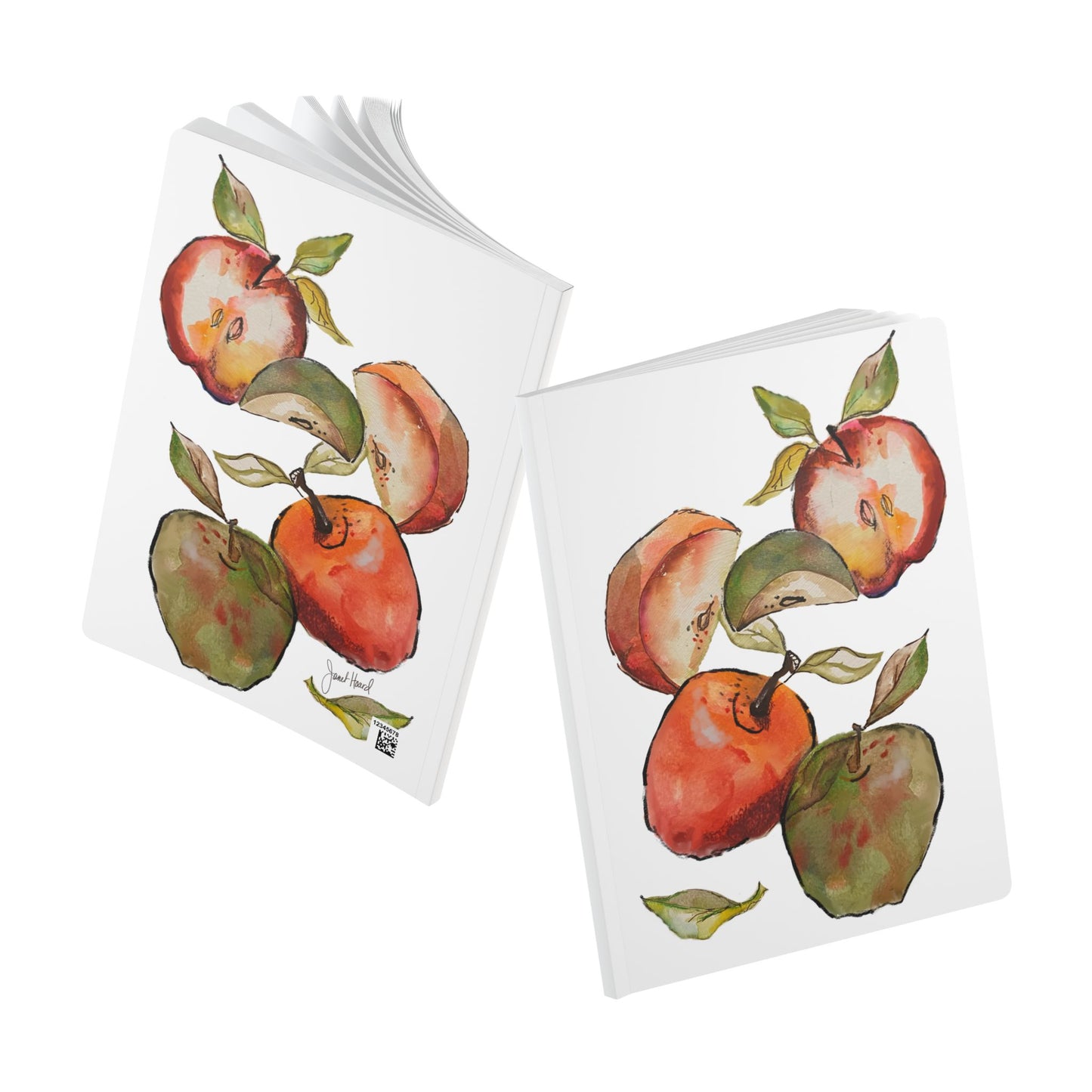 Softcover Journal "Watercolor Orchard" by Janet Hoard