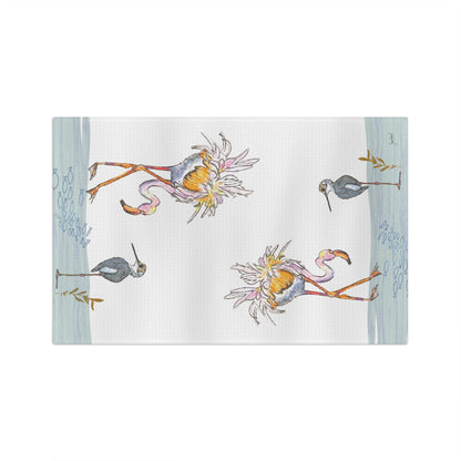Bird Kitchen Towel | Coastal Watercolor Kitchen Decor