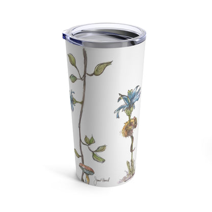 Mushroom Mice Tumbler | Whimsical Woodland 20oz Cup
