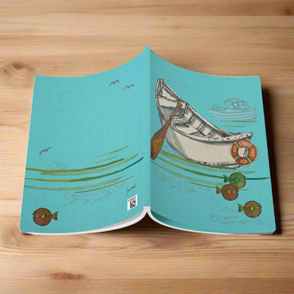 Rowboat Journal | Coastal Lake Softcover Notebook