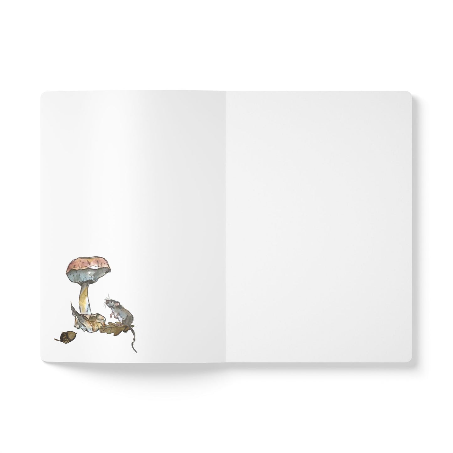 Mouse Notebook | Whimsical Cottagecore Softcover Journal