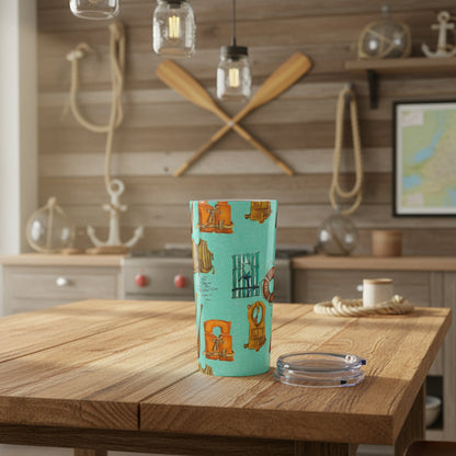 Lake Vibe Tumbler – Nautical Lake Life | 20oz Drinkware