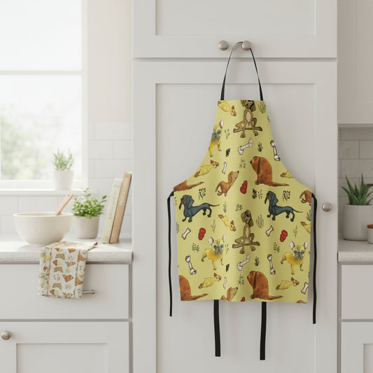 Dog Apron | Doggie Delights Cute Pet Cooking Apron