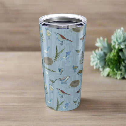Cackle of Birds Tumbler | Blue Bird 20oz Cup