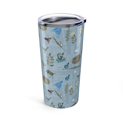 Cackle of Birds Tumbler | Blue Bird 20oz Cup