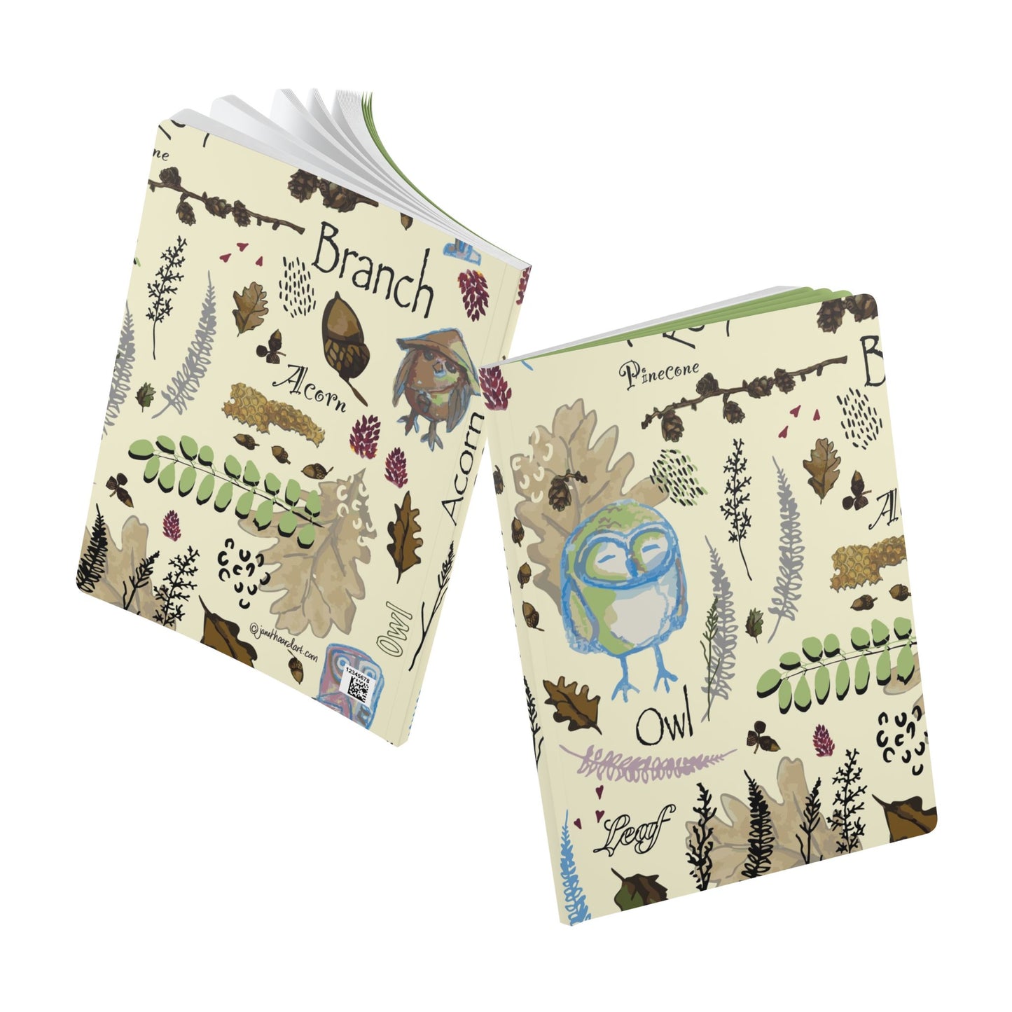 Softcover Journal "Woodland Wonders" by Janet Hoard