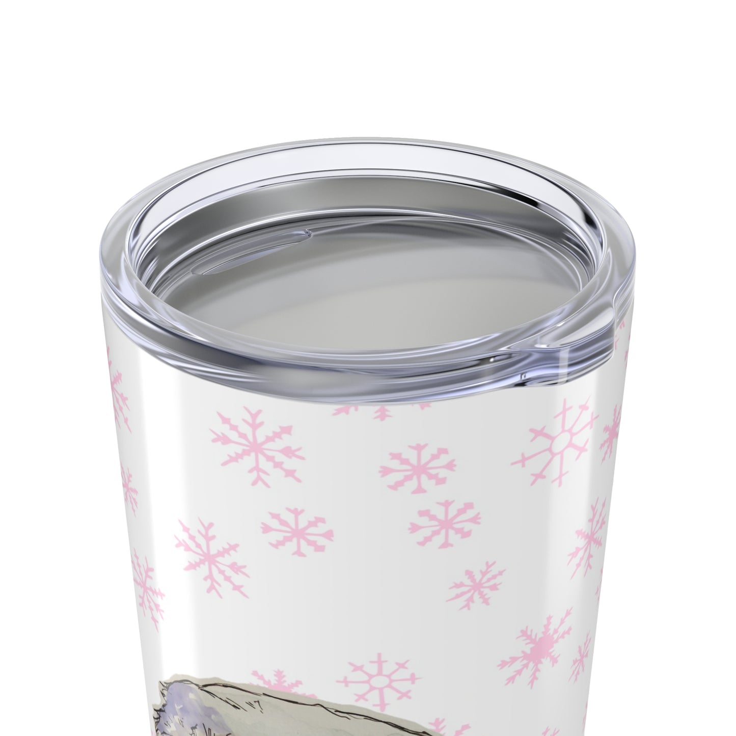 Tumbler 20 oz "Snow Day Snooze" by Janet Hoard