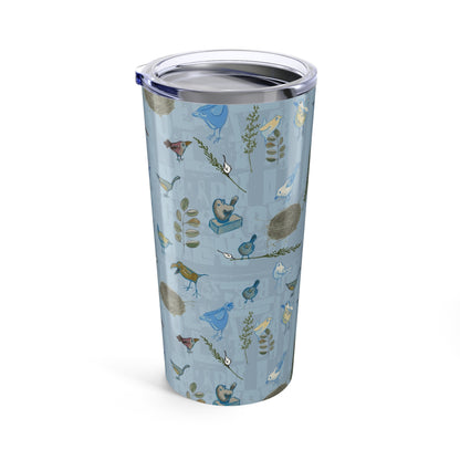 Cackle of Birds Tumbler | Blue Bird 20oz Cup