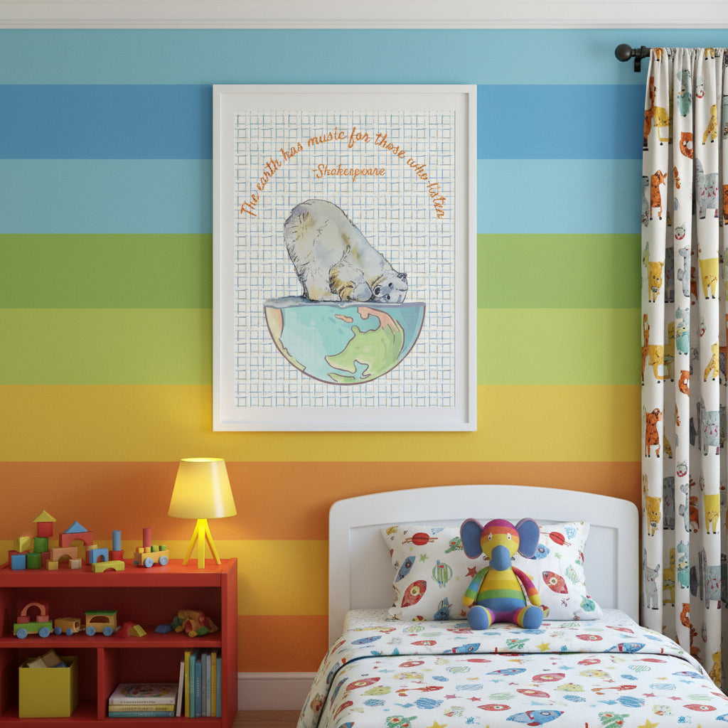 Posters "The Earth Has Music..." by Janet Hoard