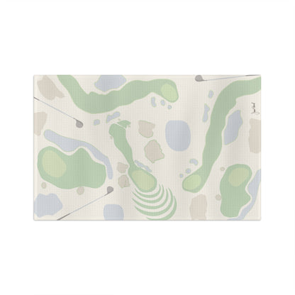 Golf Kitchen Towel | Raise the Par Watercolor Design