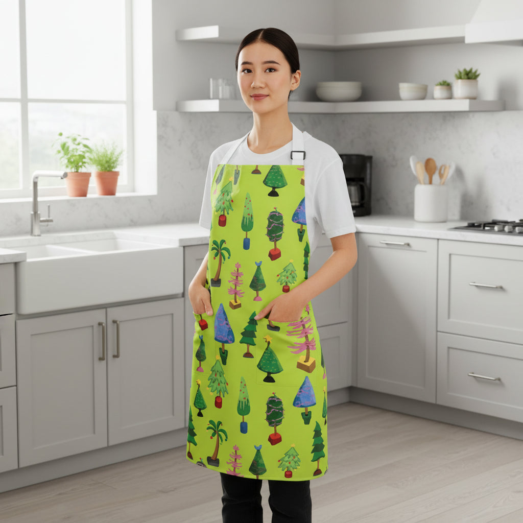 Christmas Apron – Merry Mix Holiday Apron | Festive Kitchen Design