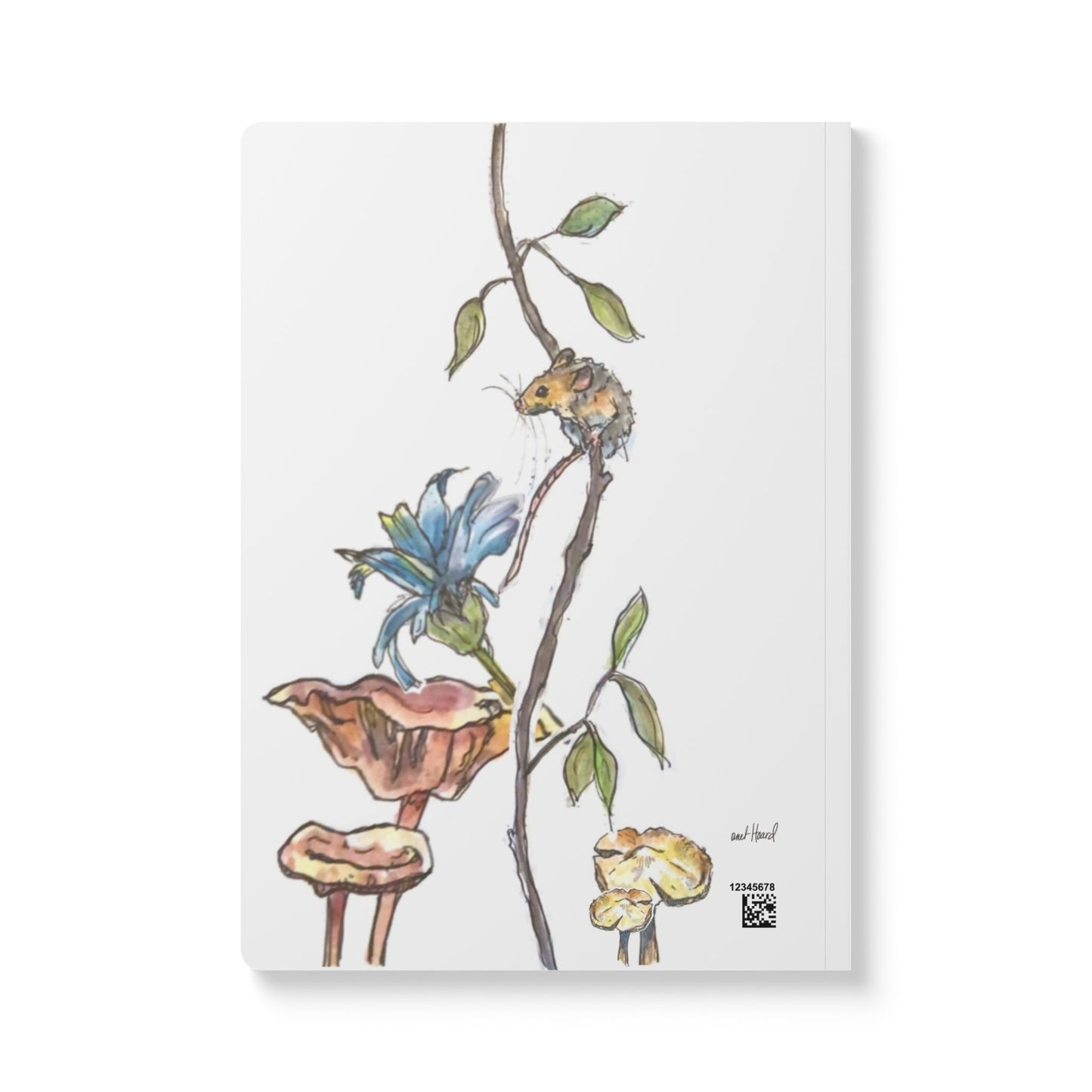Mouse Notebook | Whimsical Cottagecore Softcover Journal