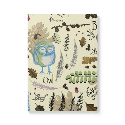 Woodland Journal | Whimsical Nature Softcover Notebook