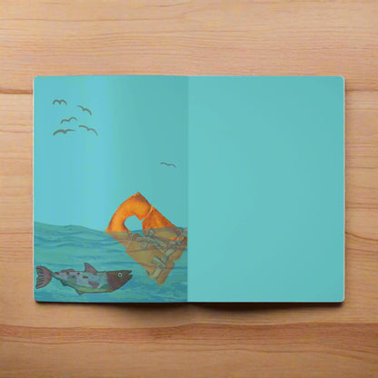Rowboat Journal | Coastal Lake Softcover Notebook