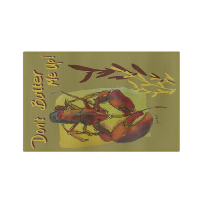 Kitchen Towel – Don't Butter Me Up | Lobster Coastal Design