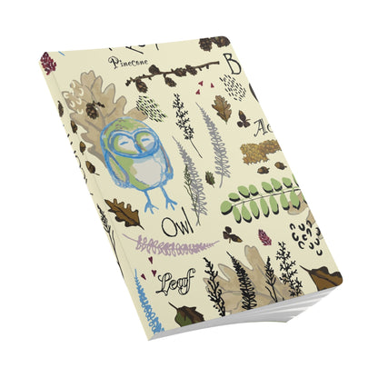 Woodland Journal | Whimsical Nature Softcover Notebook