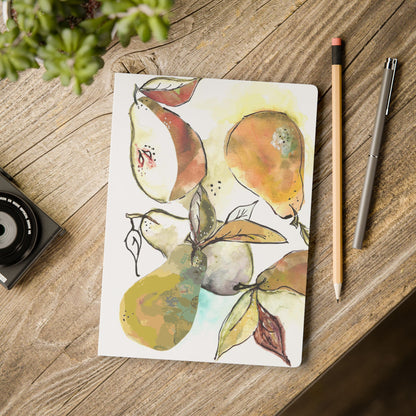 Pear Journal | Velvety Pears Softcover Notebook