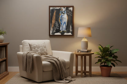 Wings of Wisdom Poster | Owl Nature Wall Art