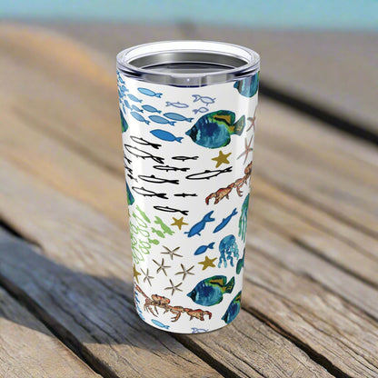 Underwater Tumbler – Ocean Life | 20oz Coastal Drinkware