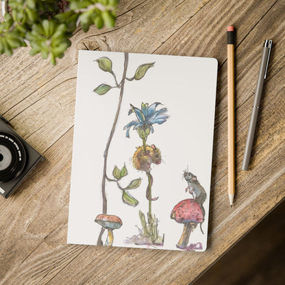 Mouse Notebook | Whimsical Cottagecore Softcover Journal