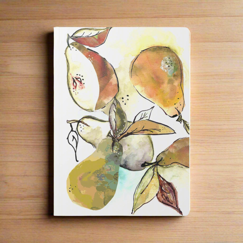 Softcover Journal "Velvety Pears" by Janet Hoard