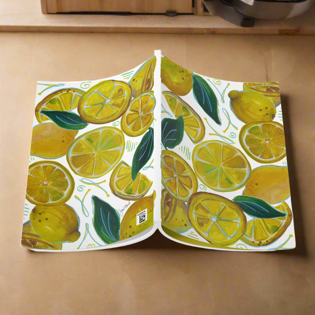 Soft Cover Journal "Lemons Galore" by Janet Hoard