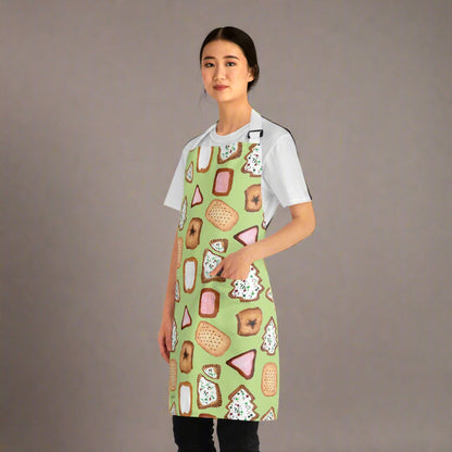 Baking Apron | Tartful Delight Cute Pastry Kitchen Apron