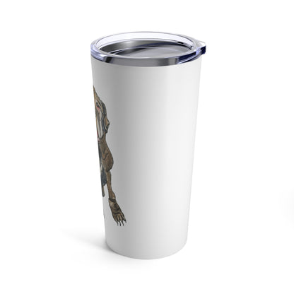 Droopy Dog Tumbler White | Funny 20oz Tumbler