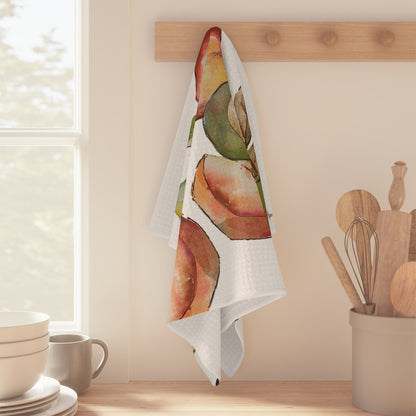 Apple Kitchen Towel | Watercolor Orchard Design