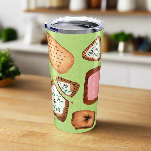 20oz Tumbler "Tartful Delight" by Janet Hoard