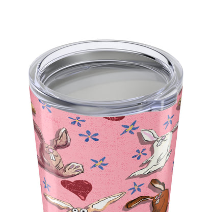 Funny Bunnies Tumbler | Cute Bunny 20oz Cup