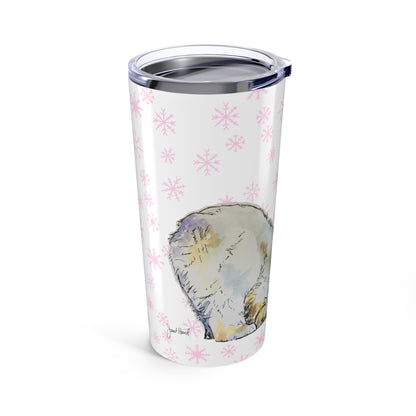 Polar Bear Tumbler | Snow Day Snooze Cute Winter Cup