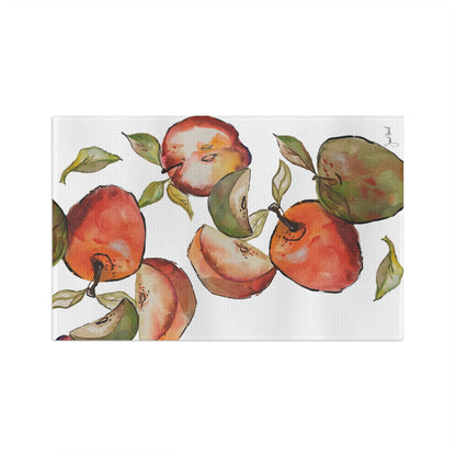 Apple Kitchen Towel | Watercolor Orchard Design
