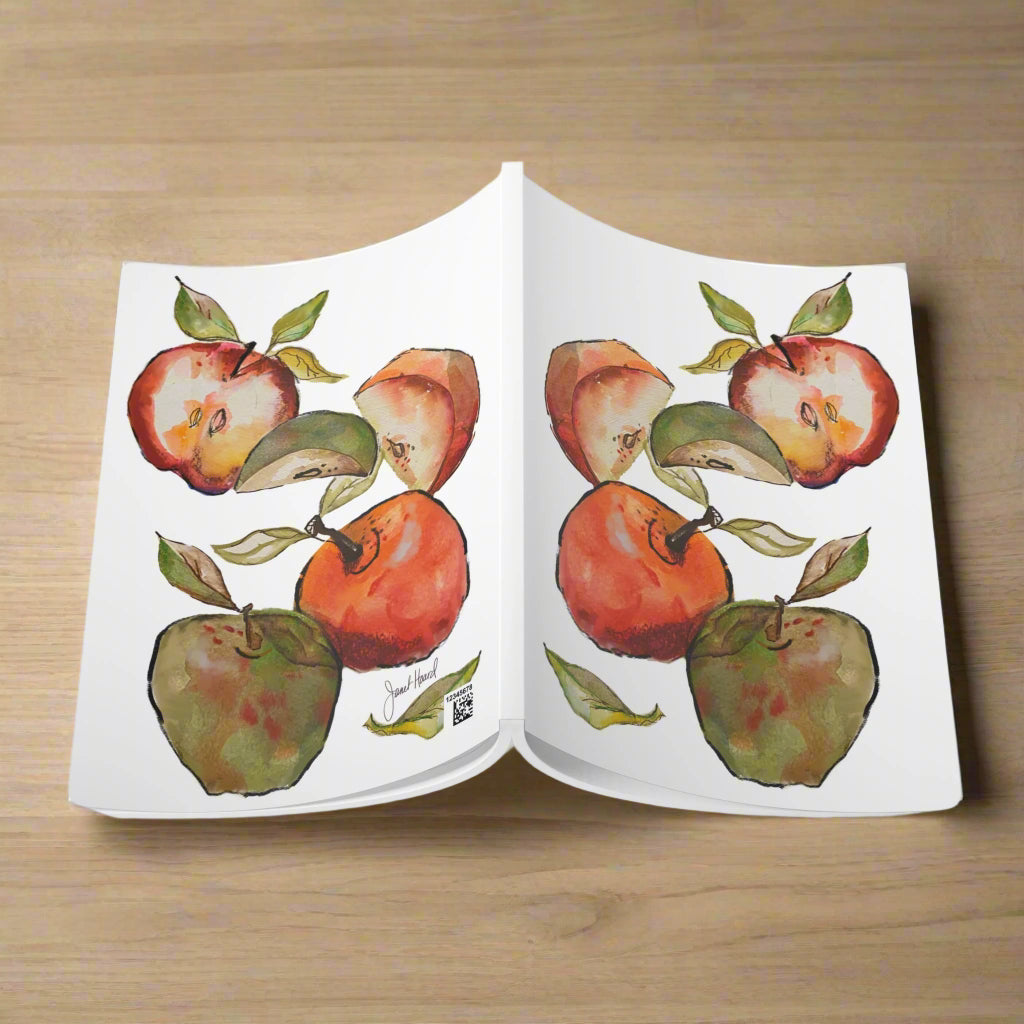Softcover Journal "Watercolor Orchard" by Janet Hoard