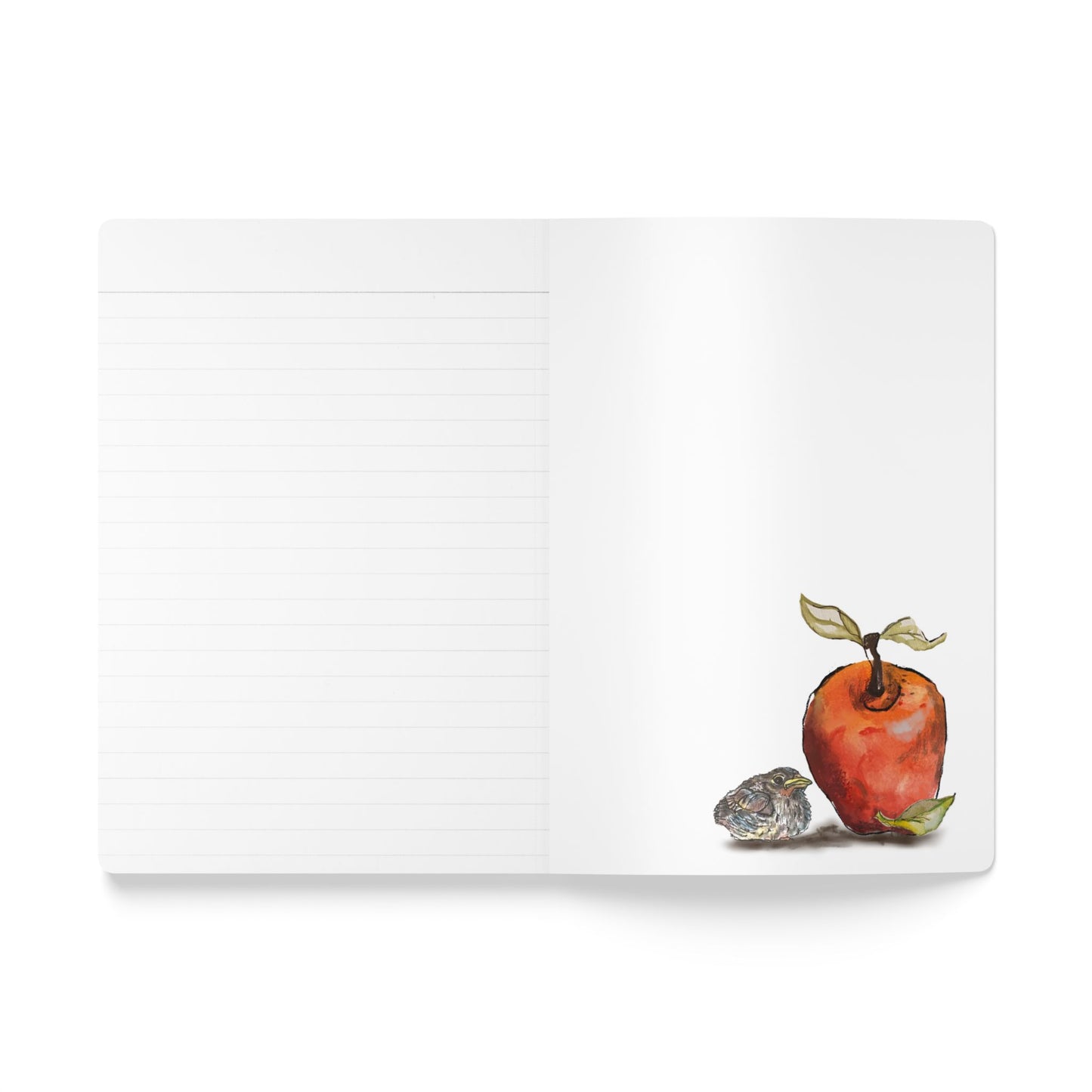 Apple Notebook | Watercolor Orchard Softcover Journal