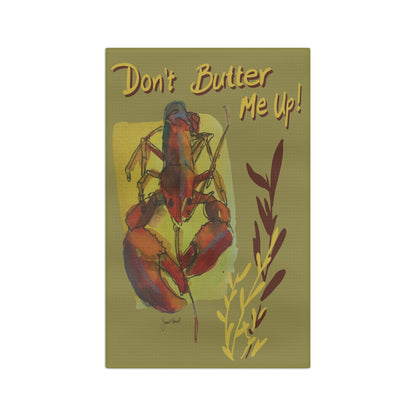 Kitchen Towel – Don't Butter Me Up | Lobster Coastal Design